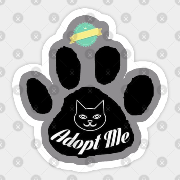 Cat Sticker by Alpha-store